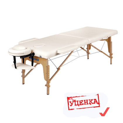УЦЕНКА. Массажный складной стол Mizomed Standart 2, крем