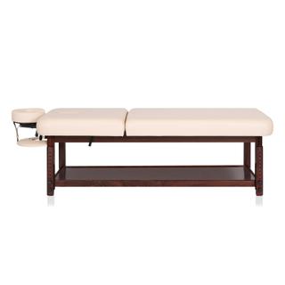 Выставочный массажный стол стационарный Mizomed Classic-Tilt SCT3M32 широкий (82 см) бежевый