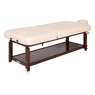 Выставочный массажный стол стационарный Mizomed Classic-Tilt SCT3M32 широкий (82 см) бежевый