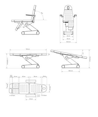 Педикюрное кресло Mizomed MZ 1155