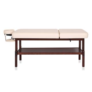 Выставочный массажный стол стационарный Mizomed Classic-Tilt SCT3M32 широкий (82 см) бежевый