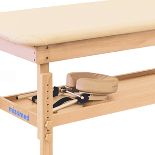 Стол массажный медицинский Mizomed EasyLine-Flat, бежевый