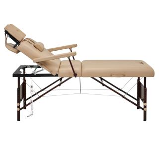 Массажный стол складной Master Del Ray Salon TT, бежевый