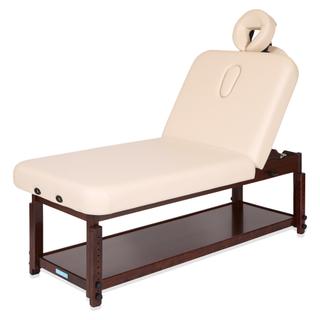 Выставочный массажный стол стационарный Mizomed Classic-Tilt SCT3M32 широкий (82 см) бежевый