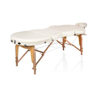 Стол массажный медицинский Mizomed Premium Oval 3, крем